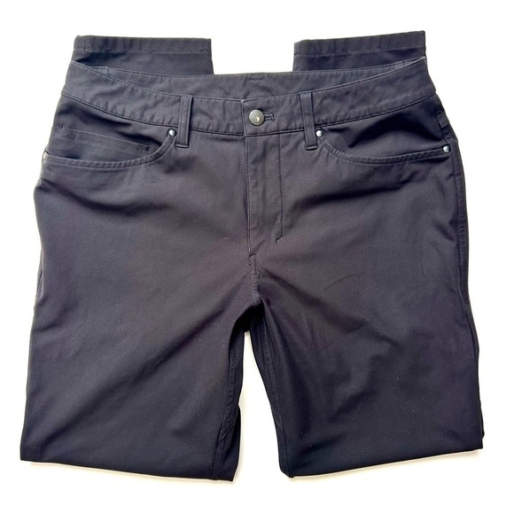 Lululemon ABC Pant Slim Warpstreme Black M5704S Size 30 - Picture 8 of 13